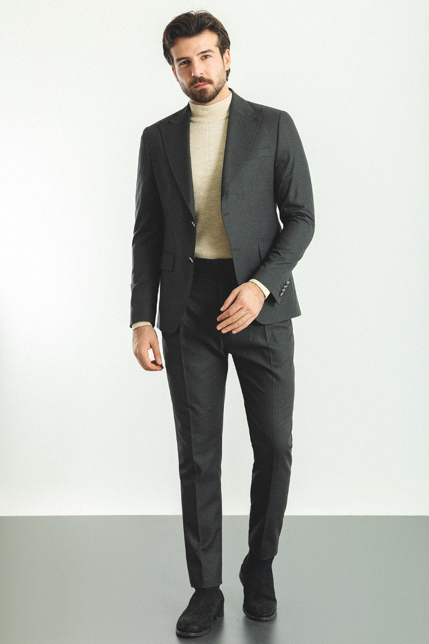 Dark Grey Tailored Fit WMS Suit