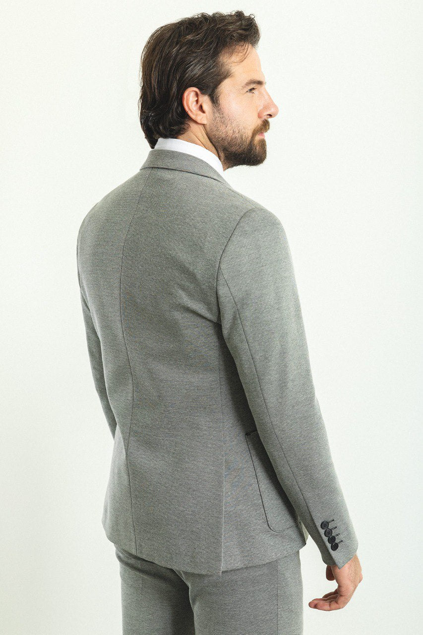 Grey Tailored Fit WMS Suit