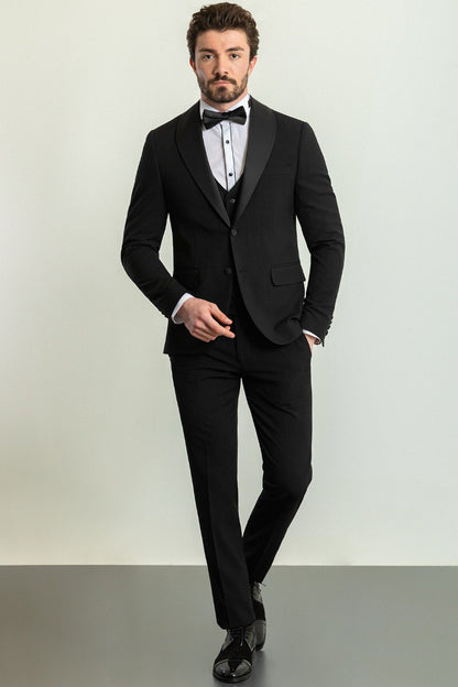 Black Tailored Fit WMS Tuxedo