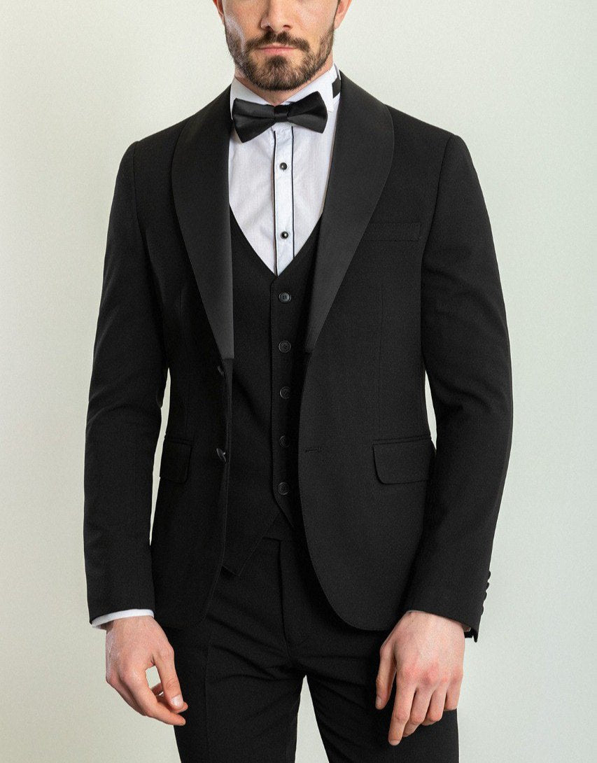 Black Tailored Fit WMS Tuxedo