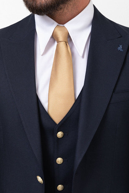 Navy Tailored Fit WMS Suit