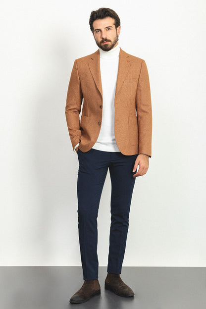 Camel Tailored Fit WMS Blazer