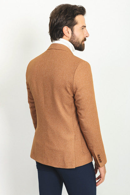 Camel Tailored Fit WMS Blazer