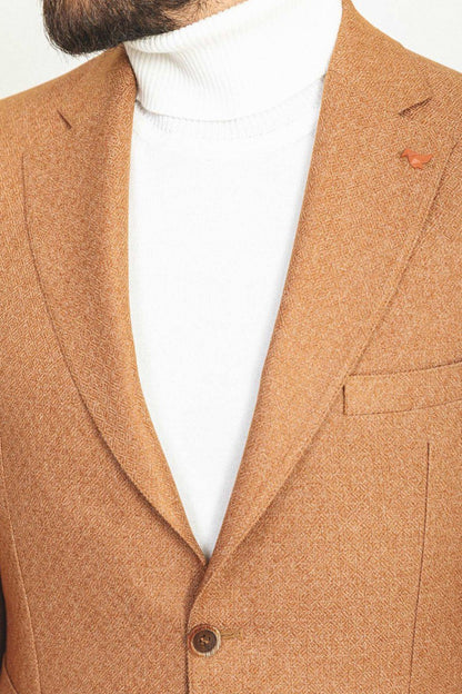 Camel Tailored Fit WMS Blazer