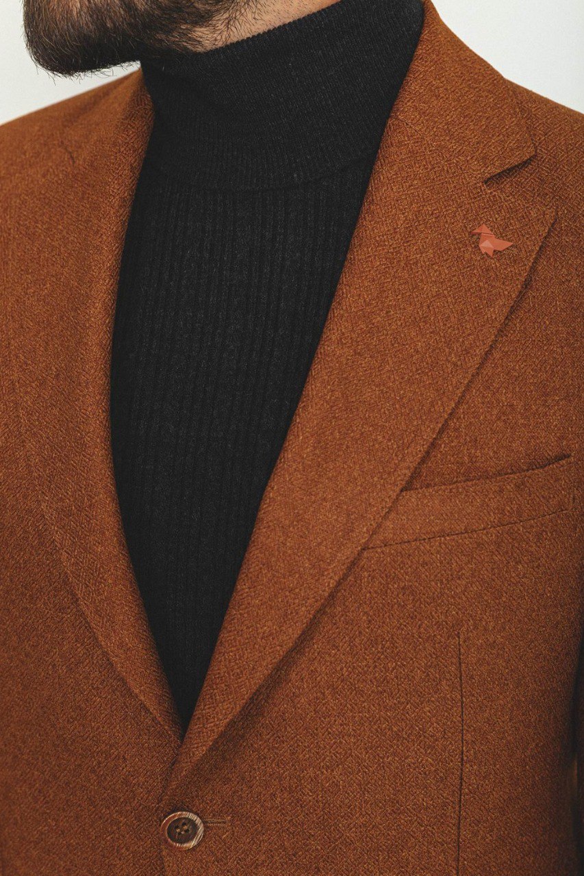 Hazelnut Tailored Fit WMS Blazer