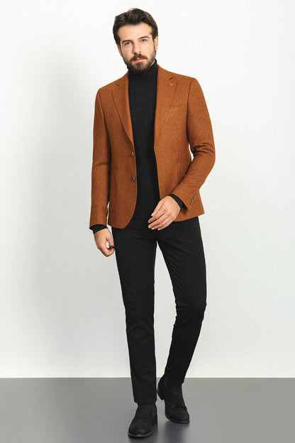 Hazelnut Tailored Fit WMS Blazer