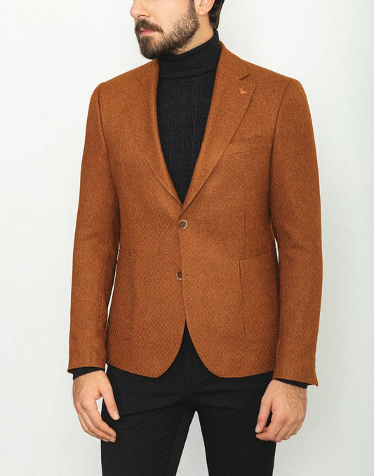 Hazelnut Tailored Fit WMS Blazer