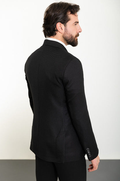 Black Tailored Fit WMS Blazer