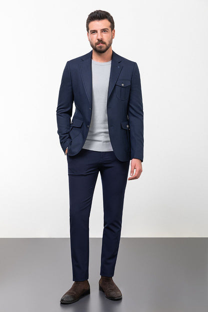 Dark blue Tailored Fit WMS Blazer