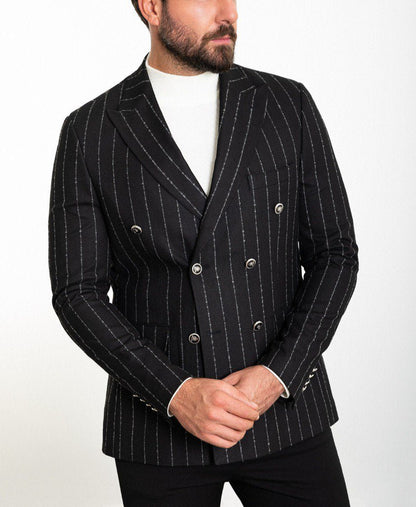 Black Tailored Fit WMS Blazer