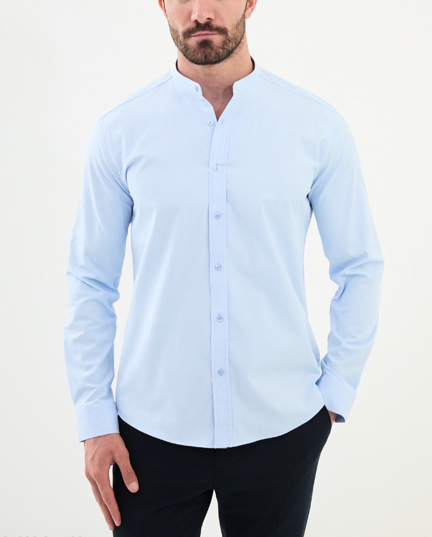 Light Blue Tailored Fit Shirt