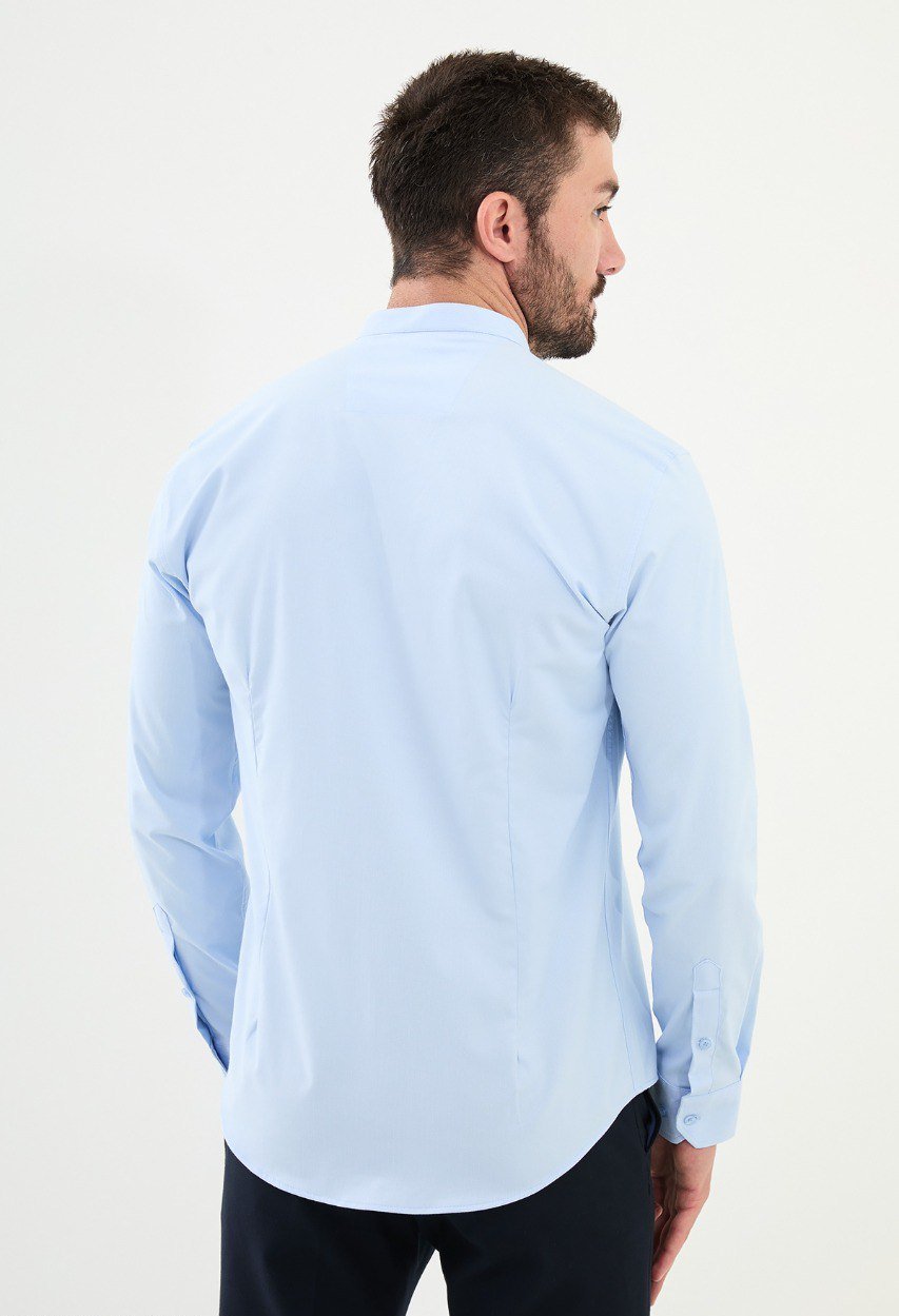 Light Blue Tailored Fit Shirt