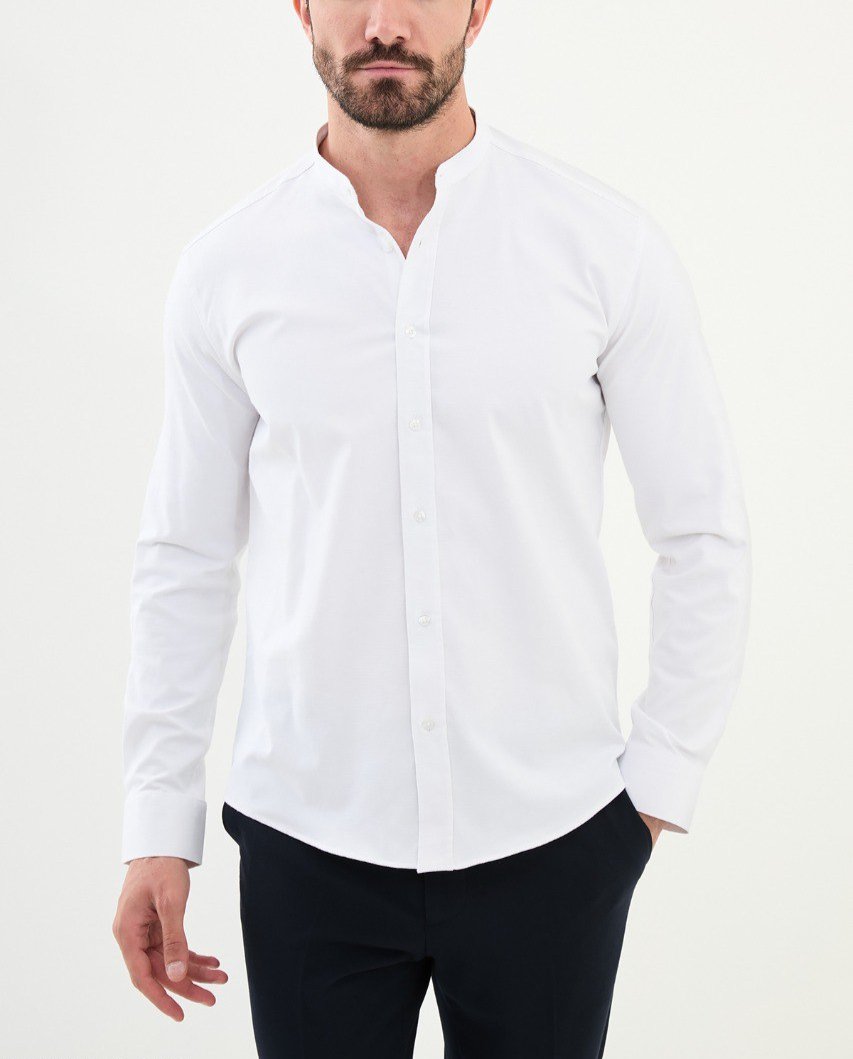 White Tailored Fit Shirt