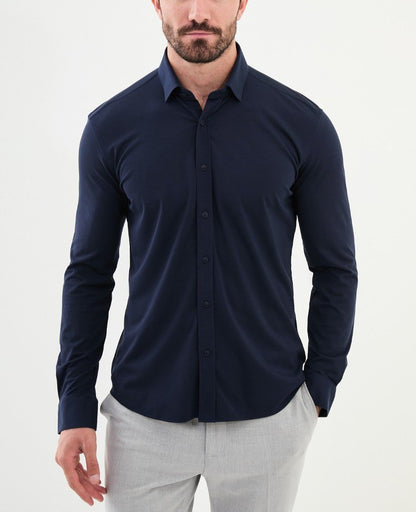 Navy Tailored Fit Shirt