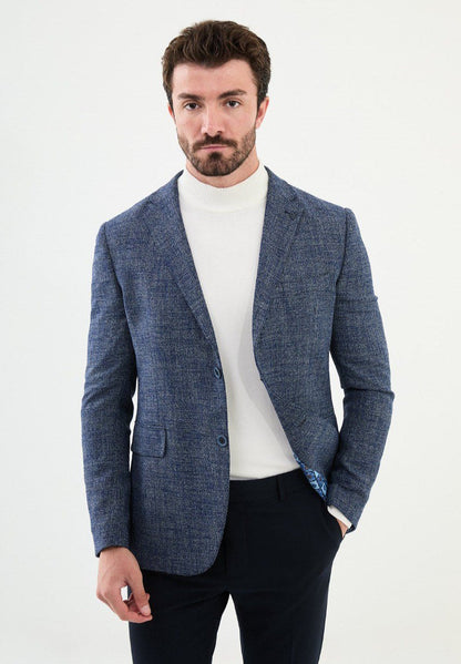 Navy Tailored Fit WMS Blazer