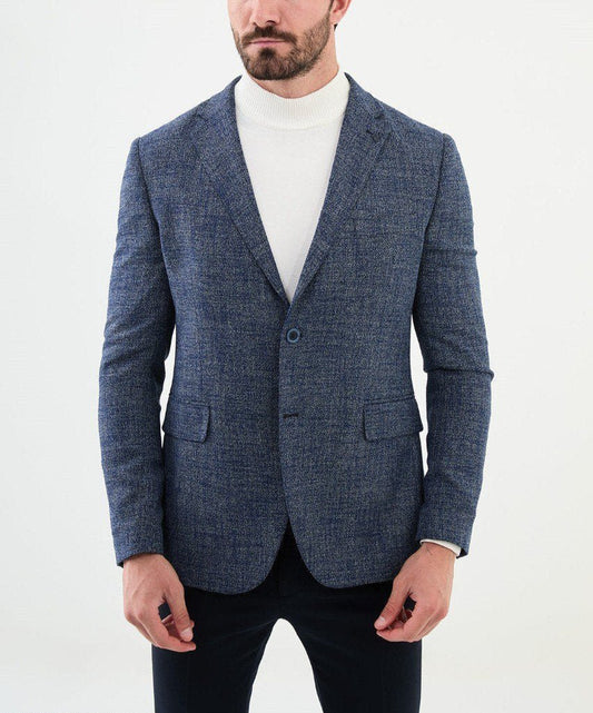 Navy Tailored Fit WMS Blazer