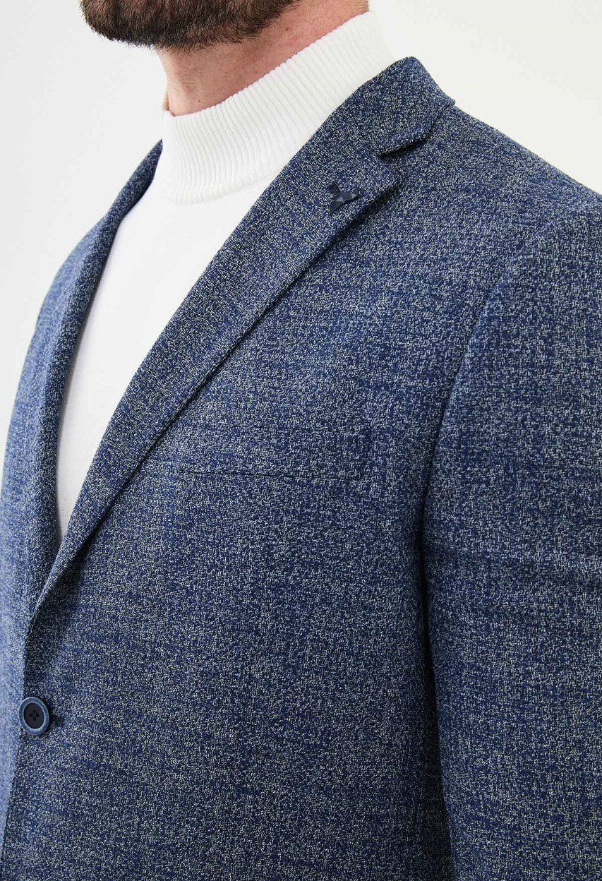 Navy Tailored Fit WMS Blazer