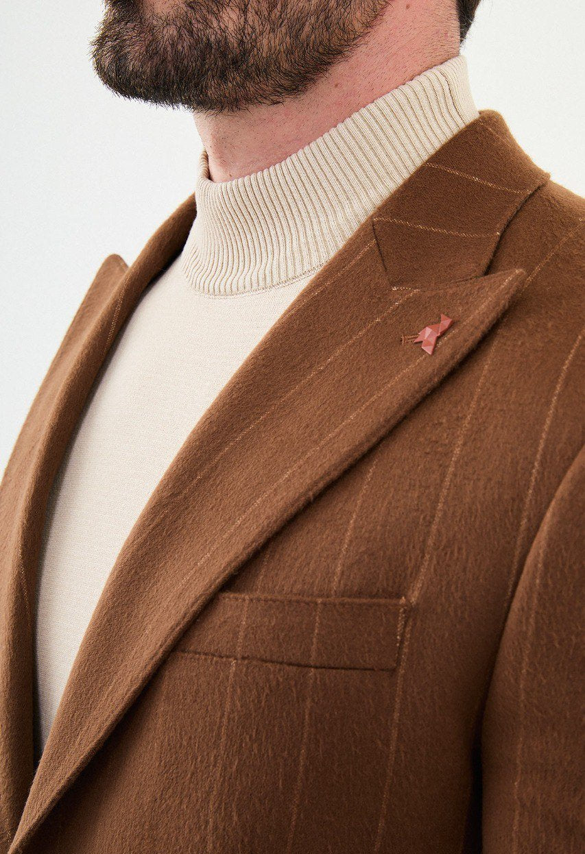 Camel Tailored Fit WMS Blazer