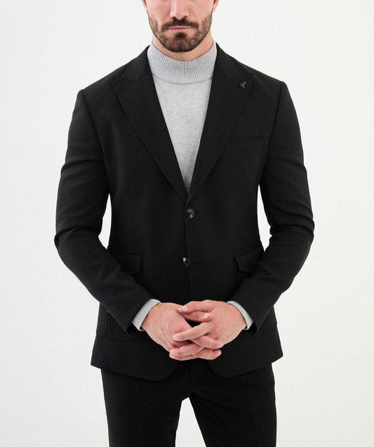 Black Tailored Fit WMS Blazer