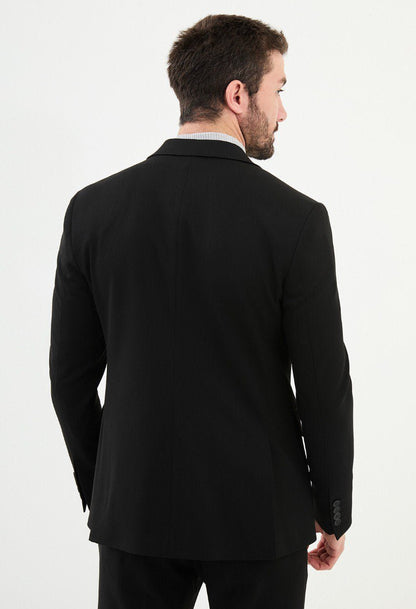 Black Tailored Fit WMS Blazer