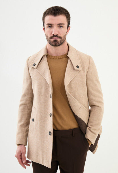 Mid Brown Overcoat