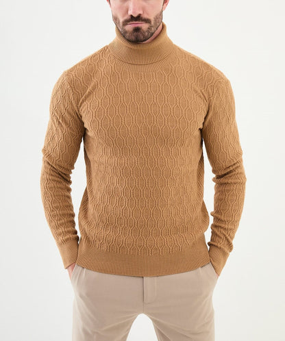 Camel Turtleneck