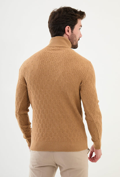 Camel Turtleneck