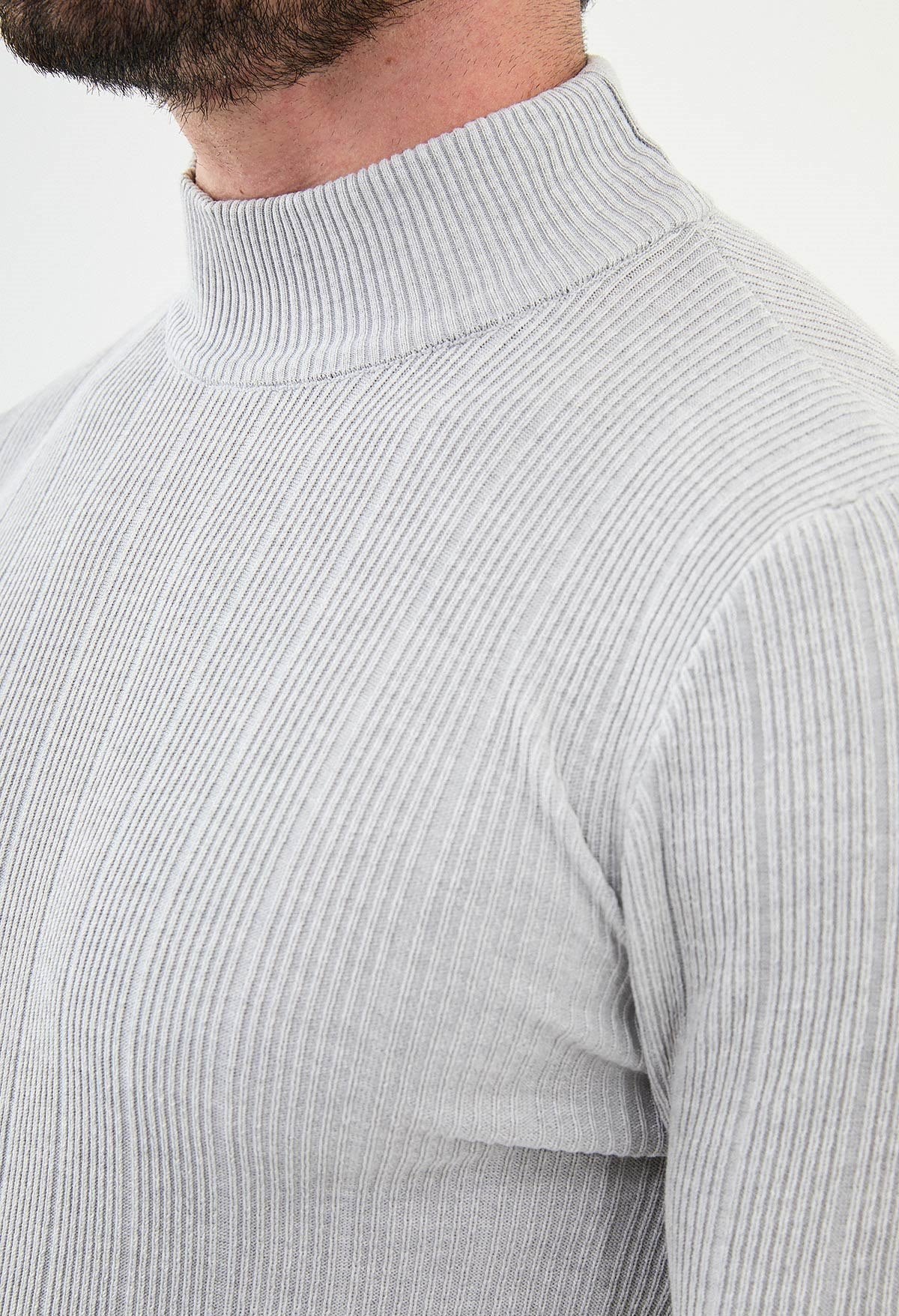 Light Gray Turtleneck