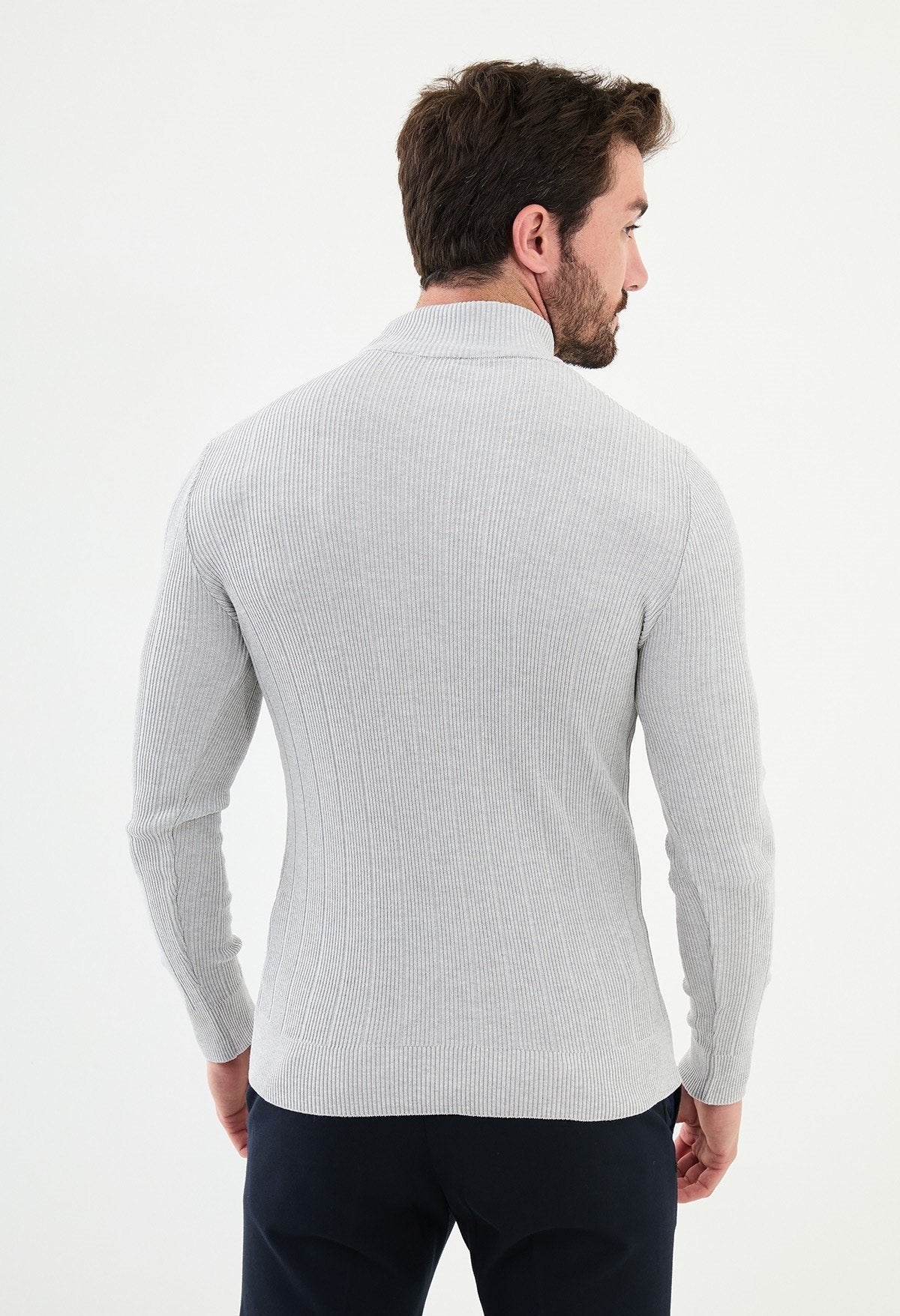 Light Gray Turtleneck