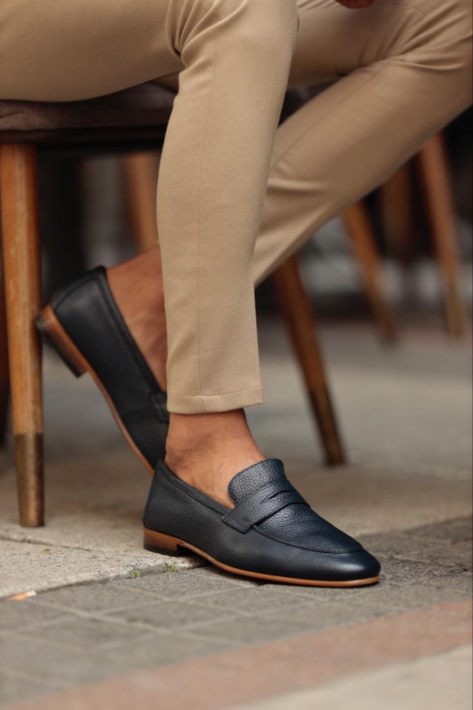 AEGEAN LEATHER LOAFERS