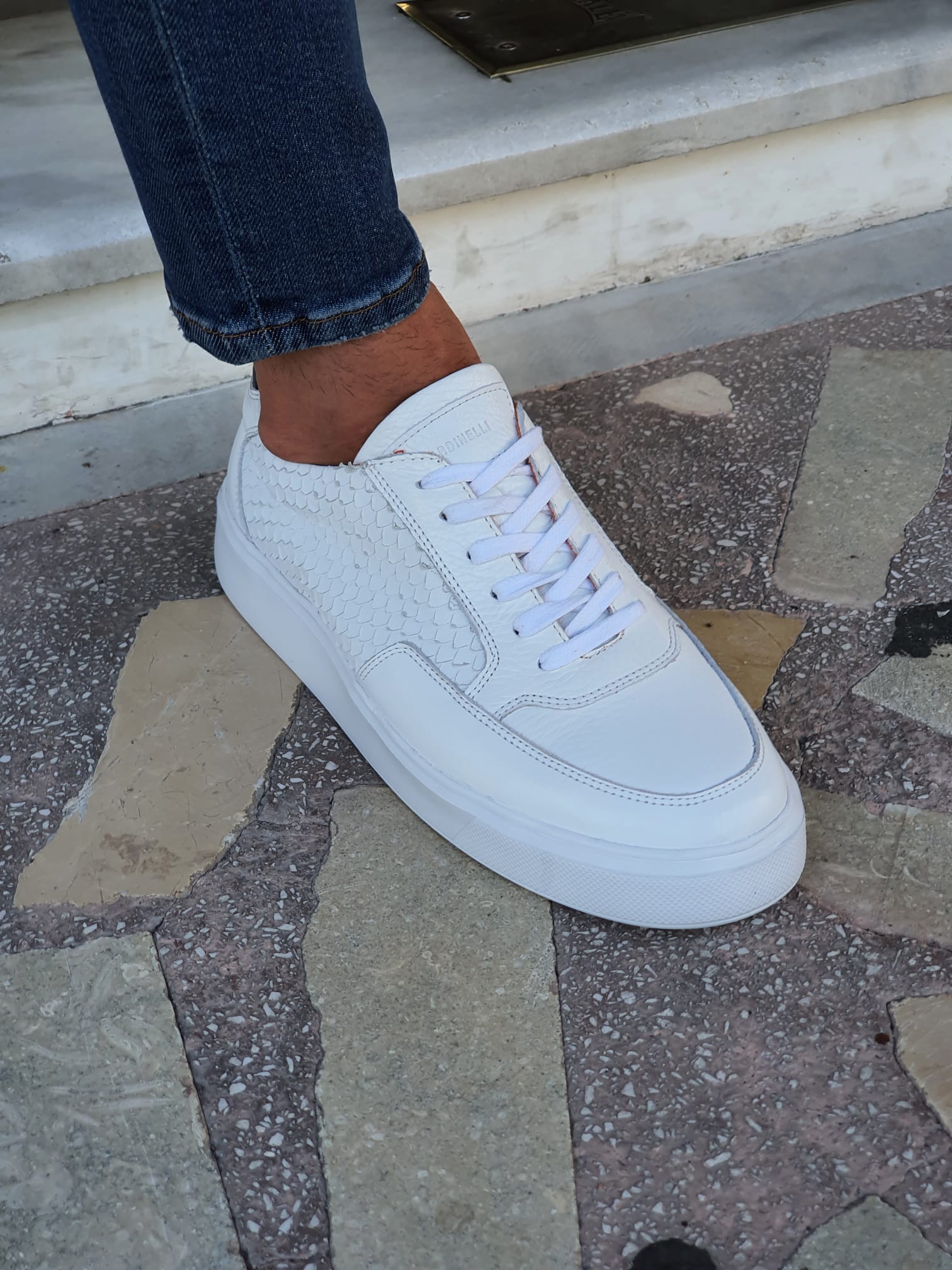 WHITE CLOUD SPECIAL EDITION* EVA SOLE LEATHER SHOES