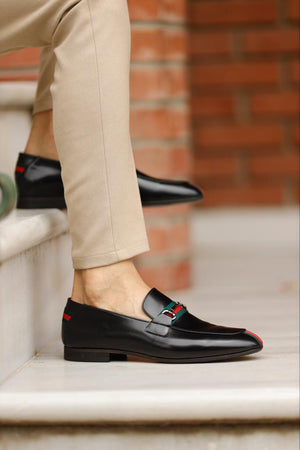 DARK DELUX LEATHER LOAFERS