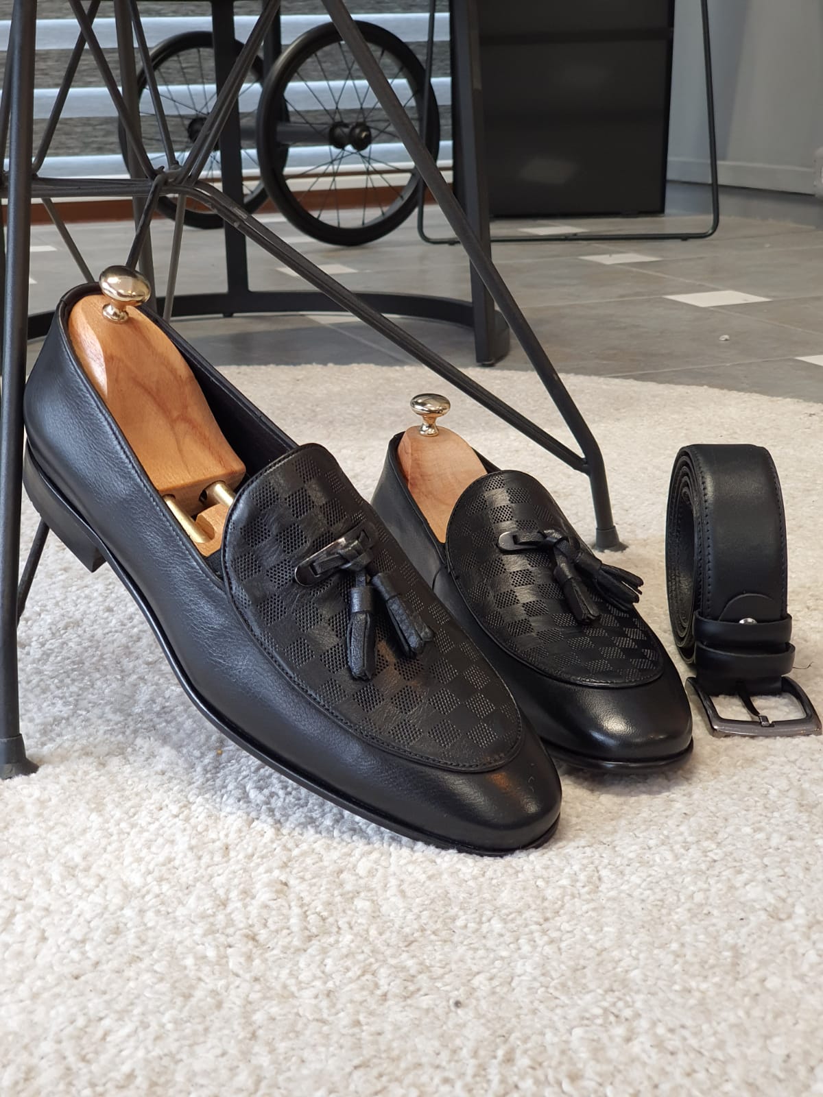 SARDINELLI BLACK SPECIAL EDITION* WITH NEOLITE SOLE LOAFER